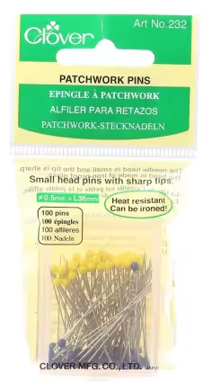 101626 CLOVER PATCHWORK PINS